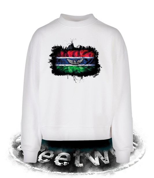 GAMBIA FLAG LADIES SWEATER