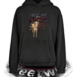STOP GALGUEROS! Galgo LADIES ACID WASHED HooDIE