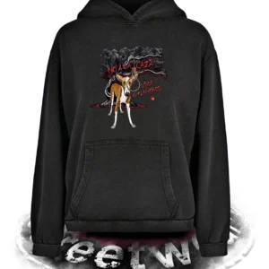 STOP GALGUEROS! Podi LADIES ACID WASHED HooDIE